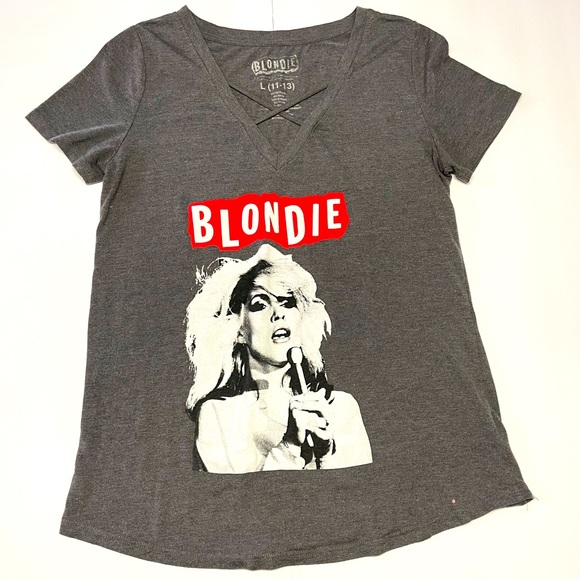 THE FLEXX Tops - BLONDIE | Grey T-Shirt size LARGE